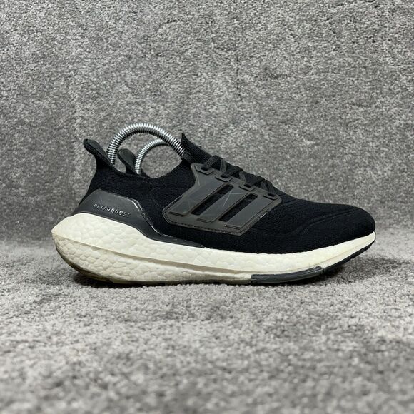 Adidas Ultraboost 21 FY0402 Women’s Size 7.5 Black Athletic Running Shoes Used - Picture 1 of 14